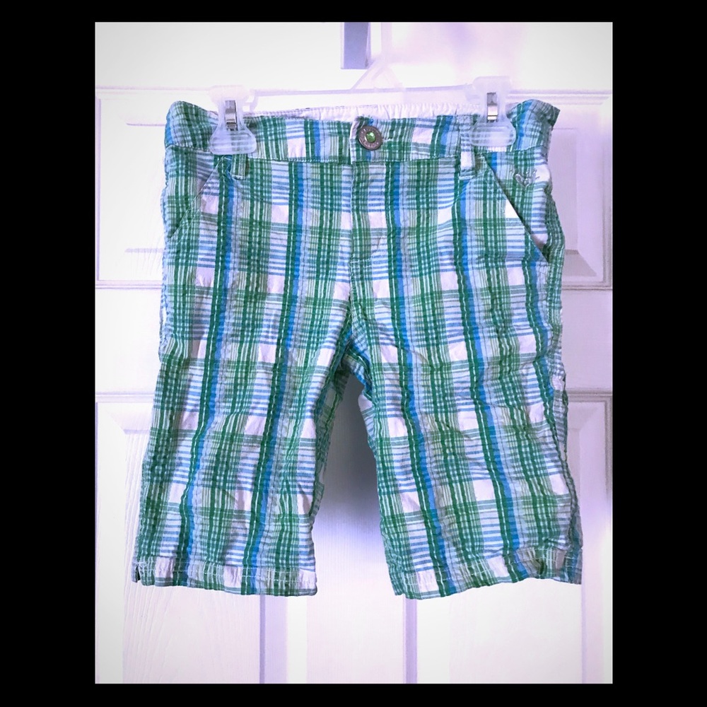 Plaid shorts